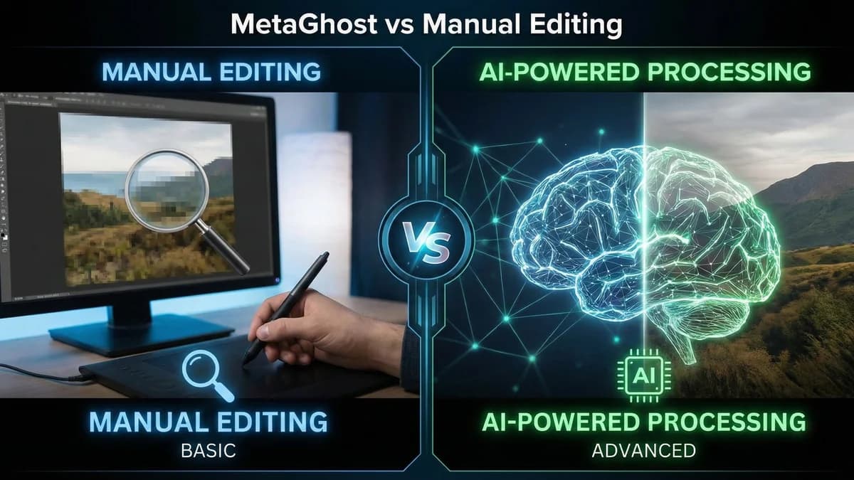 MetaGhost vs Manual Editing: Why Pixels Aren't Enough