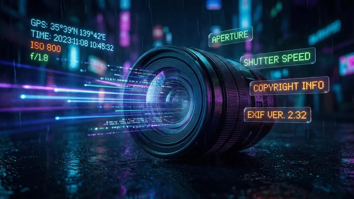 EXIF Data & Metadata: What Your Photos Tell Social Media